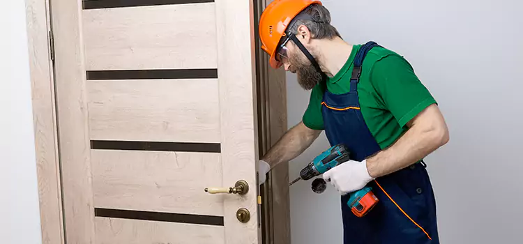 Replace Internal Door Handle with Lock Fishers